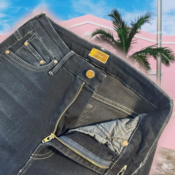 NWOT MOTHER Denim ‘High Waisted Looker’ Skinny Jeans in “Coffee, Tea or Me?” 25 - Picture 3 of 16